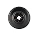 Steelman Low Profile Oil Filter Cap Wrench Socket 74mm x 14 Flute, 3/8-inch Drive, Heavy Duty Chrome Vanadium Steel