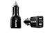 iFlash USB 24W / 4.8A Dual-Port Car Charger - Simultaneous, full-speed charging (Black)