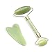 Jade Roller & Gua Sha Scraping Massage Tool Set for Face- Aging Wrinkles-Puffiness Facial Skin Massager Treatment Therapy