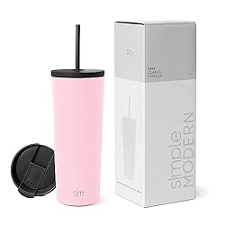 Simple Modern Insulated Tumbler with Lid and Straw