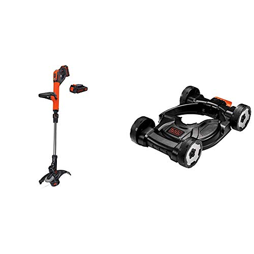 BLACK+DECKER 20V MAX String Trimmer/Edger with Lawn Mower Removable