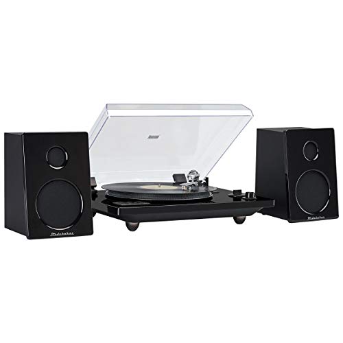 HiFi Record Player Turntable with Cartridge Home Music System 30 Watt RMS Powered