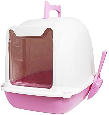 pink cat litter box