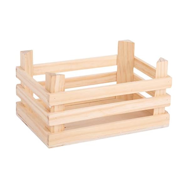 Small Foot 11755 Kaufladen-Obst mit Kiste, Zubehör aus Holz für die Kinderküche, Rollenspielzeug für Kinder ab 3 Toys… – Bild 5