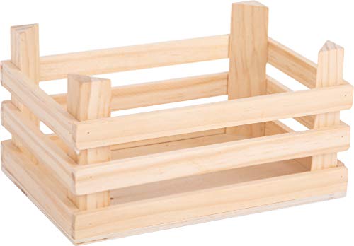 Small Foot 11755 Kaufladen-Obst mit Kiste, Zubehör aus Holz für die Kinderküche, Rollenspielzeug für Kinder ab 3 Toys… – Bild 5