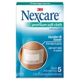 3M Nexcare Soft Cloth Premium Adhesive Gauze Pad
