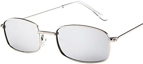Fashion Polarized Sunglasses, REYO Vintage Glasses Square Shades Small Rectangular Frame Sunglasses For Men/Women