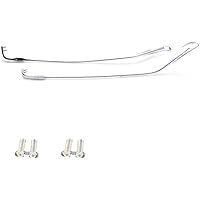 YouU 100 Pcs Clear Plastic Compression Sleeves For Rimless Glasses Repair