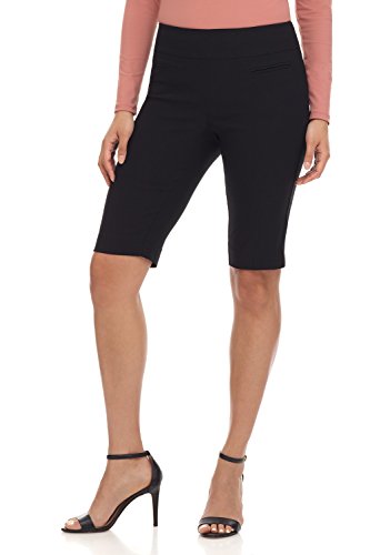 Rekucci Women's Ease In To Comfort Fit Pull-On Modern City Shorts