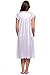 Casual Nights Women's Cap Sleeve Rose Satin Nightgown