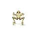 HuntGold 1X Unisex Frog Design Alloy Ear Cuff Clip Wrap Earings Fashion Jewellery(Gold)