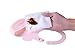ARRNEW Set of 2 Super Light Silicone Baby Bibs | Unisex Waterproof | BPA Free Bib for Baby Girl and Baby Boy | Great Baby Gifts (Pink&Mint)