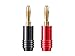 Monoprice 5 Pair Affinity Series 24k Gold Speaker Banana Plug