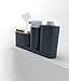 Joseph Joseph SinkBase Caddy Set with Soap Pump and Detergent Bottle, Gray