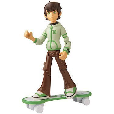 Ben 10 Omniverse 10cm Alien Collection Figure Hoody With Skateboard by Bandai
