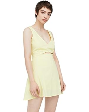 Mango Women's Cut-Out Detail Jumpsuit