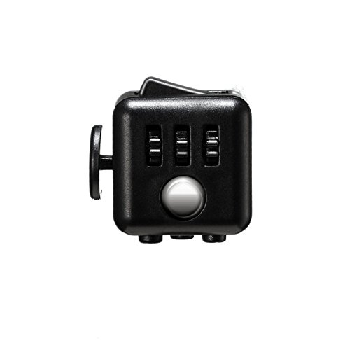 CHIRISEN Fidget Toy Relieves Stress And Anxiety for Children and Adults Anxiety Attention Toy (Black)