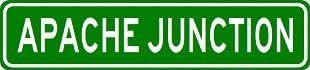 APACHE JUNCTION City Limit Sign - High Quality Aluminum