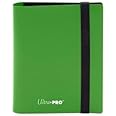 Ultra Pro E-15369 Eclipse 2 Pocket Pro Binder-Lime Green