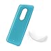 Orzly Nexus 6 Case, FlexiSlim Case for Nexus 6 (2014 Model Google Nexus 6 Smartphone by Motorola) - Super Slim (0.5mm) Protective Phone Cover in Semi Transparent Blue