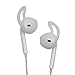 Ear Gel for iPhone Earpods, Ear Buds Tips Bumper, ALXCD 4 Pair White Anti-slip Soft Silicone Replacement Earbud Tips for Earphone of iPhone SE 6s iPhone 6s Plus 5s [Sport] (White 4 Pair)