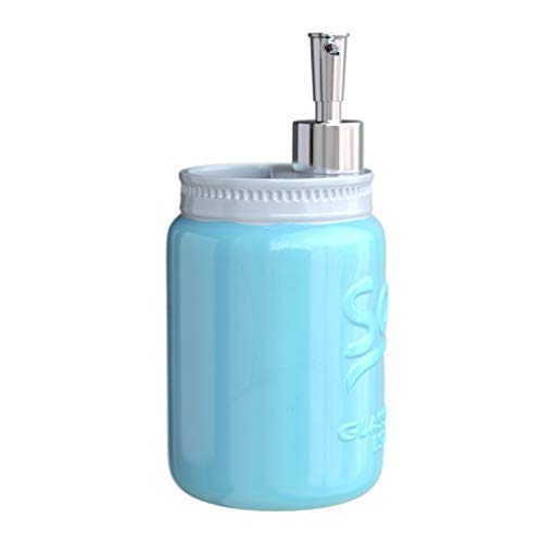 image for Comfify Mason Jar Design Soap Dispenser & Toothbrush Holder - Vanity D