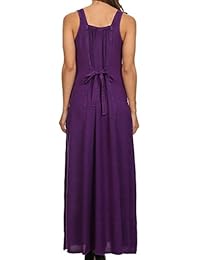 Sakkas Stella - Vestido corsé con bordado, parte superior larga, ajustable, color marrón