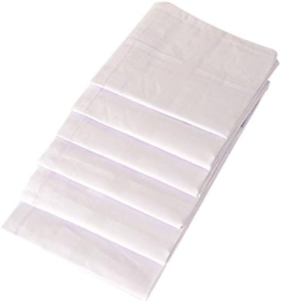 S4S Men's 100% Cotton Essential Handkerchiefs