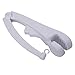 B&B Crib Mobile Attachment Clamp 18 Inch, Easy Attachment with Rubber Padding, Fits Traditional and Convertible Cribs, White