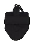 Hen Holster Bird Diaper/Harness, Black, Large, Wrap Style (Standard Chickens)