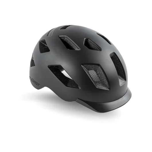 GIST Smart Helmet Unisex-Adult, Black, L-XL