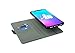 DefenderShield EMF Protection & 5G Anti Radiation iPhone XR Case - RFID Blocking EMF Shield Detachable Wallet Case w/Wrist Strap (Black)