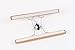 Tosnail 12 Pack Wooden Skirt Pants Clothes Hangers with 360° Swivel Hook, Non Slip Slack Hanger, Jeans Hangers, Trouser Hanger, Wrinkle Free Clamp Closet Organizer