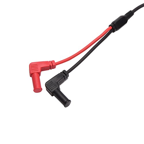 uxcell 1 Pair AC30V/DC60V 2A SMD Chip Test Clip Meter Lead Probe Multimeter Tweezer Capacitor Resistance