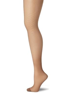 Women`s Silk Reflections Non-Control Top Reinforced Toe Pantyhose,00716