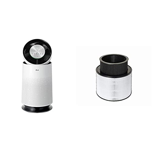 LG PuriCare 360Degree Single Air Purifier, 310 sq. ft, White