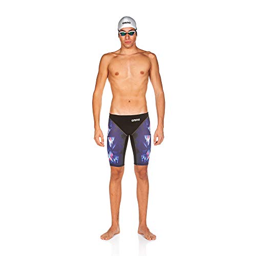 Arena Men's Powerskin ST 2.0 Jammers Racing Swimsuit, Luckystar Black, 26