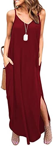 Long Cami Maxi Dresses 
