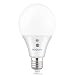 Dusk to Dawn Light Bulb 8W No Flickering Auto On/Off Led Light Bulbs Automatic Sensor Lights A19 E26 Base Porch Lights for Garden Garage Yard Porch Patio (Daylight White, 1PACK) primary