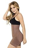 Fajas Moldeadora Colombianas Bodysuit Levanta Cola Buttock Lift Body Shaper Powernet Postpartum Girdle Shapewear Cocoa XL