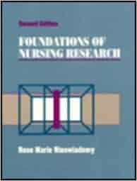 foundations nursing research isbn