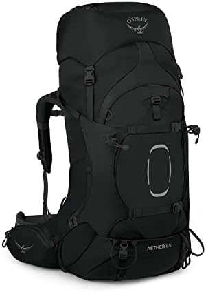 Amazon.com : Osprey Aether Plus 70L Men's Backpacking Backpack, Black, S/M  : Sports & Outdoors