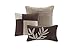 Madison Park Cozy Comforter Set Casual Blocks Design All Season, Matching Bed Skirt, Decorative Pillows, King(104