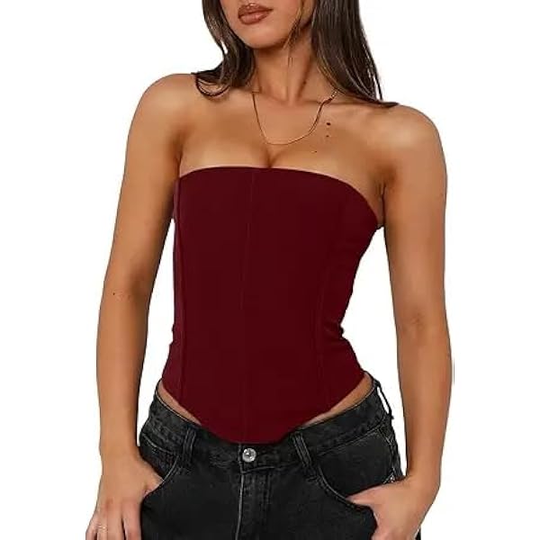 UNCOOYEE Women's Sexy Halter V Neck Tank Top Summer 2025 Trendy