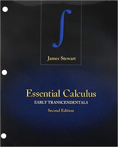 Bundle Essential Calculus Early Transcendentals Loose Leaf Version 2nd Webassign Printed Access Card For Stewart S Essential Calculus Early Transcendentals 2nd Edition Multi Term Stewart James 9781337759762 Books
