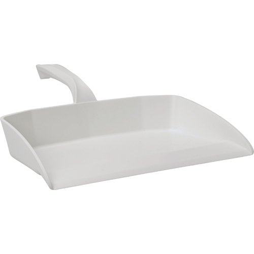 Vikan Commercial Dust Pan - 11.5 Inch Heavy Duty Gray PP Dustpan For Food Industry