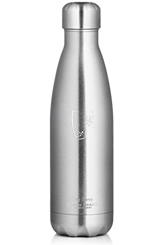 Swig savvy 17oz stainless steel insulated water bottle …