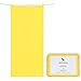 Dock & Bay Microfiber Towel - Active & Yoga (Yellow - Extra Large 78x35) - for Camping & Travel, Gym & Sports, Beach & Pool