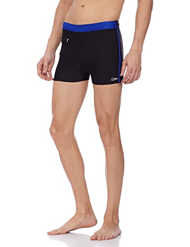 I-Swim Mens Costume Is-010 Size 2Xl Black/Red With Is-010 Size 2Xl Black/Blue Pack Of 2 And Swimming Goggles Is-508 3