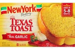 New York Bakery Garlic Texas Toast, 11.25 Ounce -- 12 per case.